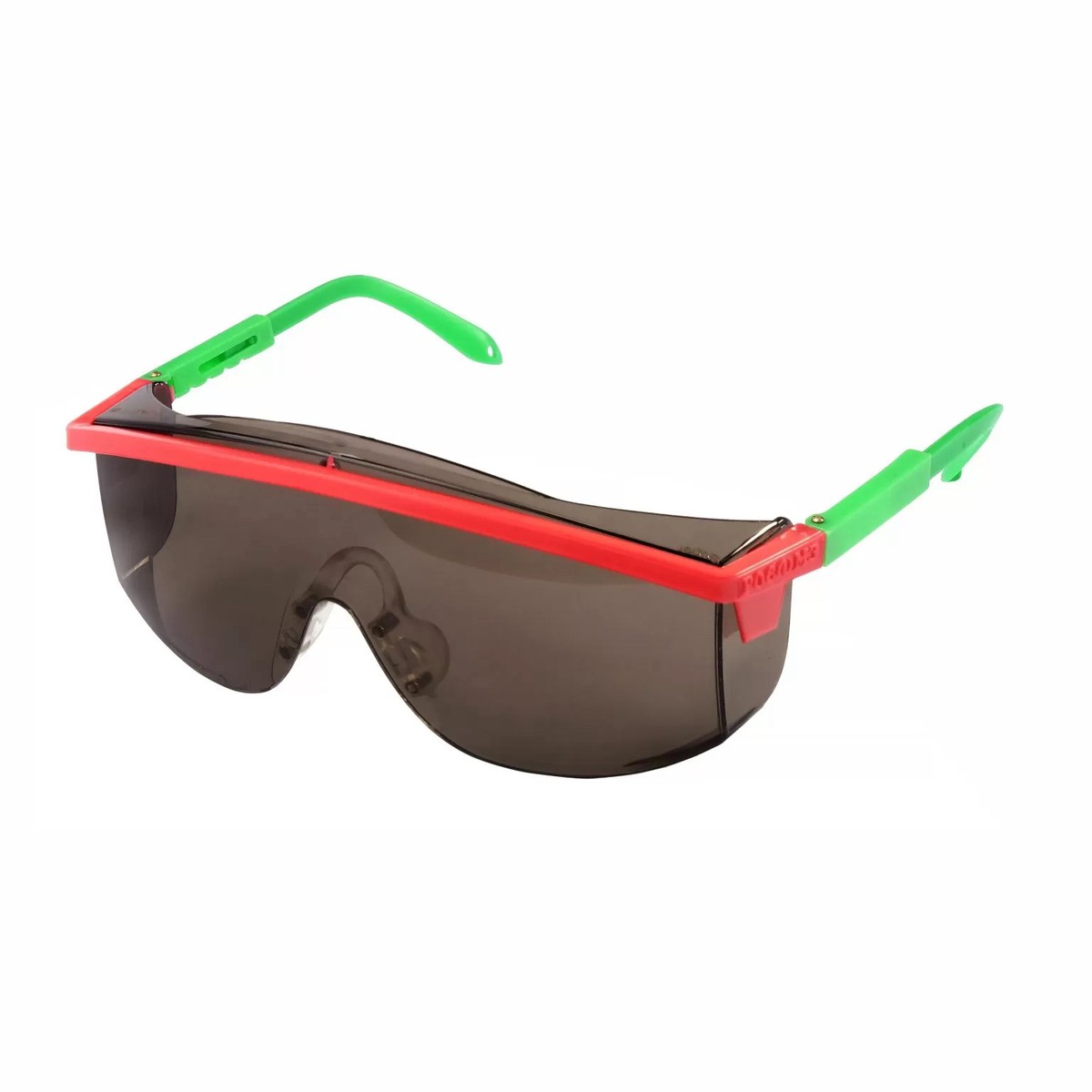 Очки защитные открытые О37 UNIVERSAL TITAN Strong Glass темно-серый (5-3,1 PC) с мягким носоупором