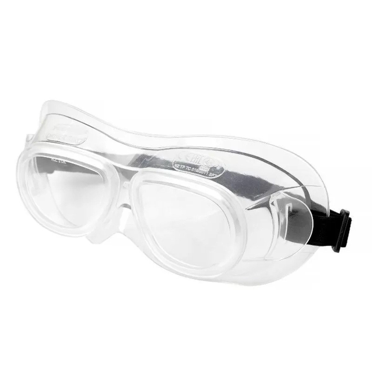 Очки защитные закрытые ЗН18 DRIVER RIKO Strong Glass бесцветный (2C-1,2 РС)